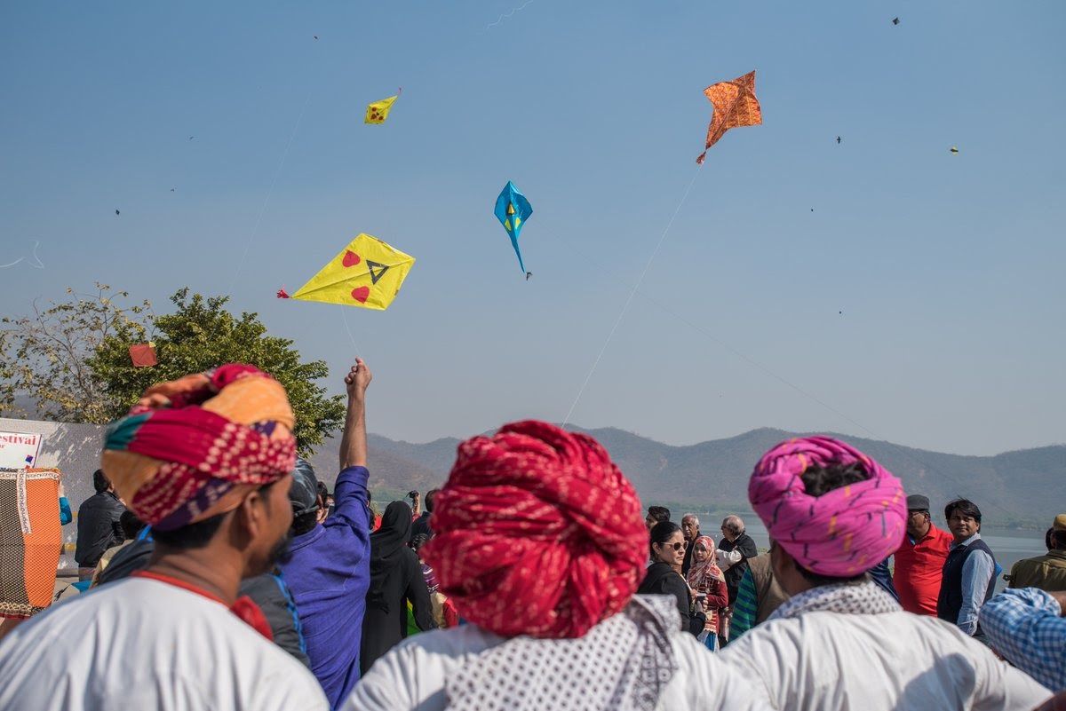 kite flying festival hd