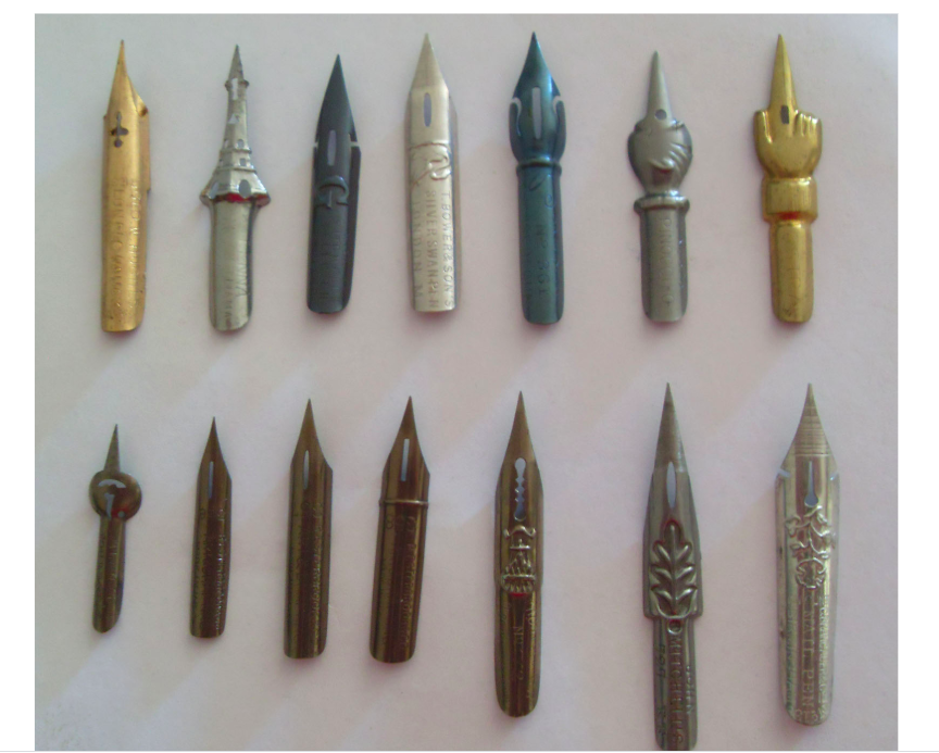 nibs used in hand written constitution by shri prem behari-republicdayfacts-gkmit