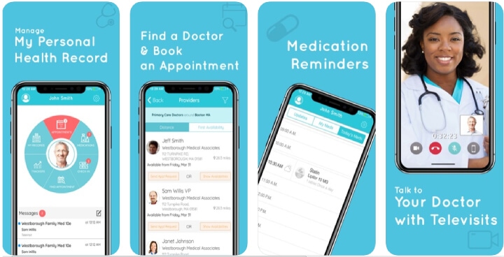 health care mobile apps- healow- gkmit