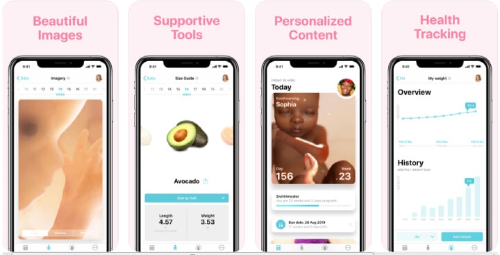 health care mobile apps- pregnancy+ - gkmit