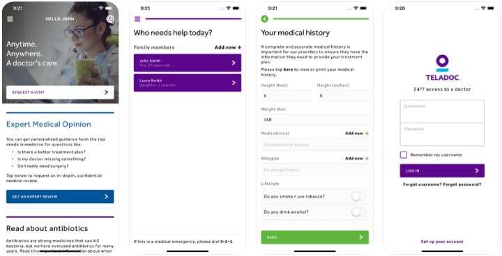 health care mobile apps- teladoc- gkmit